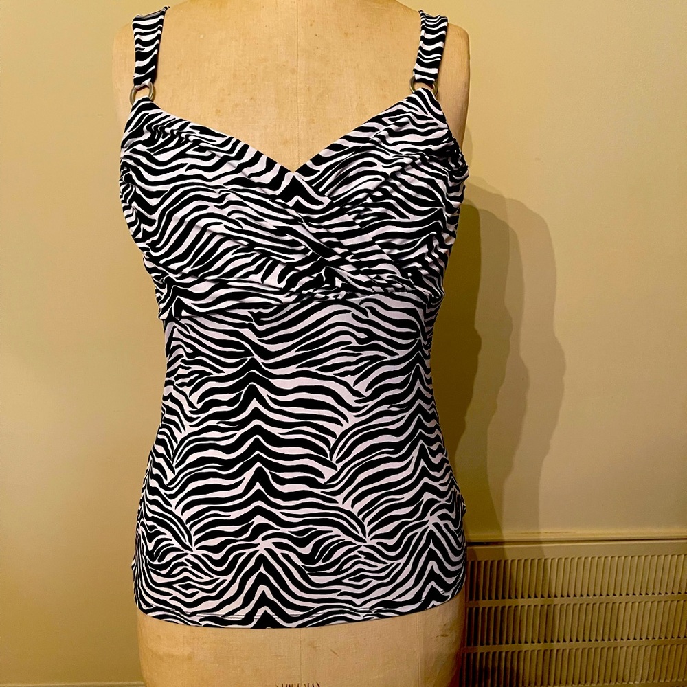 Zebra print cami